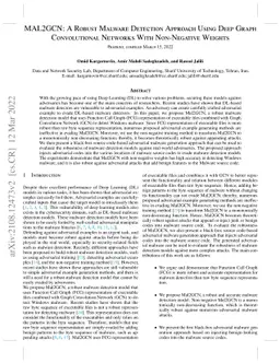 Mal2GCN: A Robust Malware Detection Approach Using Deep Graph
  Convolutional Networks With Non-Negative Weights