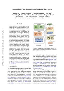 SummerTime: Text Summarization Toolkit for Non-experts
