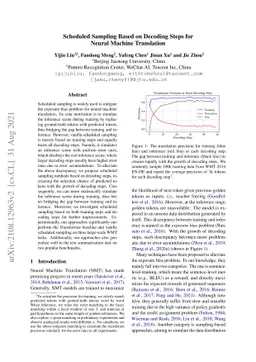 Scheduled Sampling Based on Decoding Steps for Neural Machine
  Translation
