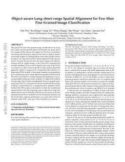 Object-aware Long-short-range Spatial Alignment for Few-Shot
  Fine-Grained Image Classification