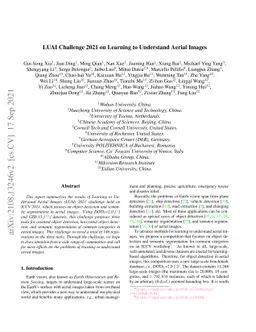 LUAI Challenge 2021 on Learning to Understand Aerial Images