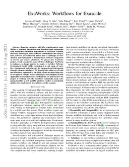 ExaWorks: Workflows for Exascale
