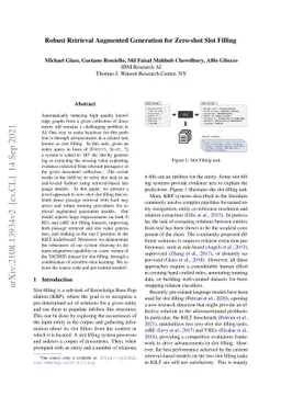 Robust Retrieval Augmented Generation for Zero-shot Slot Filling