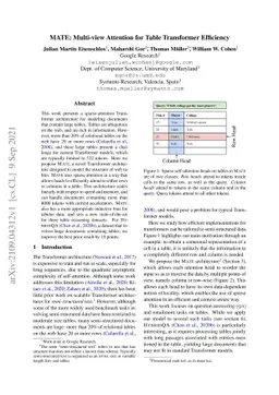 MATE: Multi-view Attention for Table Transformer Efficiency