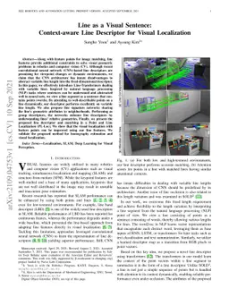 Line as a Visual Sentence: Context-aware Line Descriptor for Visual
  Localization