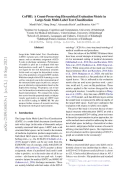 CoPHE: A Count-Preserving Hierarchical Evaluation Metric in Large-Scale
  Multi-Label Text Classification
