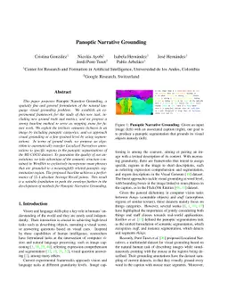 Panoptic Narrative Grounding