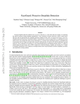 FaceGuard: Proactive Deepfake Detection