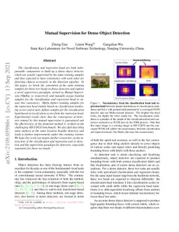 Mutual Supervision for Dense Object Detection