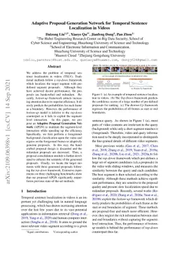 Adaptive Proposal Generation Network for Temporal Sentence Localization
  in Videos