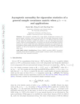 Asymptotic normality for eigenvalue statistics of a general sample
  covariance matrix when $p/n \to \infty$ and applications