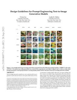 Design Guidelines for Prompt Engineering Text-to-Image Generative Models