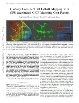 Globally Consistent 3D LiDAR Mapping with GPU-accelerated GICP Matching
  Cost Factors