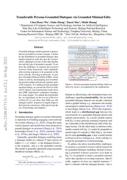 Transferable Persona-Grounded Dialogues via Grounded Minimal Edits