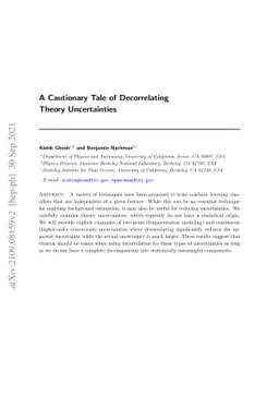 A Cautionary Tale of Decorrelating Theory Uncertainties