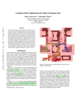 Landmark Policy Optimization for Object Navigation Task