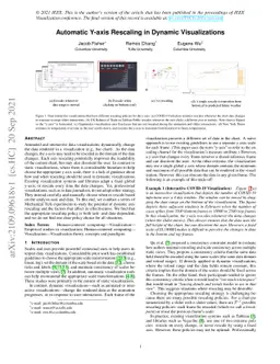 Automatic Y-axis Rescaling in Dynamic Visualizations
