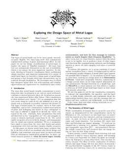 Illegible Semantics: Exploring the Design Space of Metal Logos