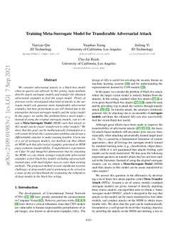 Training Meta-Surrogate Model for Transferable Adversarial Attack
