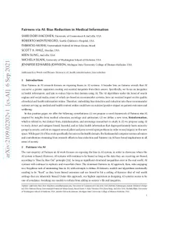 Fairness via AI: Bias Reduction in Medical Information