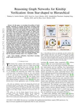 Reasoning Graph Networks for Kinship Verification: from Star-shaped to
  Hierarchical