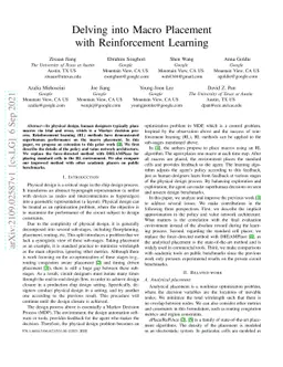 Delving into Macro Placement with Reinforcement Learning