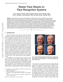 Master Face Attacks on Face Recognition Systems