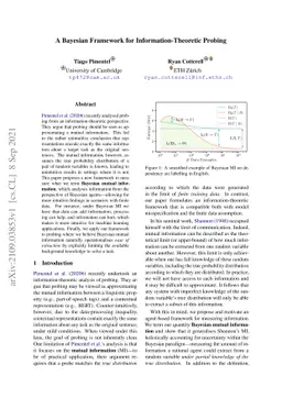 A Bayesian Framework for Information-Theoretic Probing