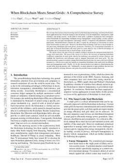 When Blockchain Meets Smart Grids: A Comprehensive Survey