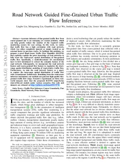 Road Network Guided Fine-Grained Urban Traffic Flow Inference