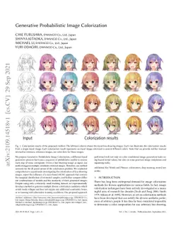 Generative Probabilistic Image Colorization