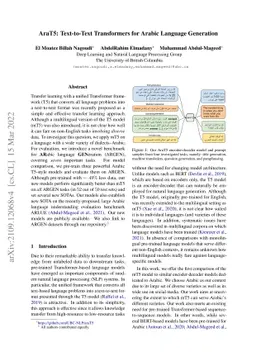 AraT5: Text-to-Text Transformers for Arabic Language Generation
