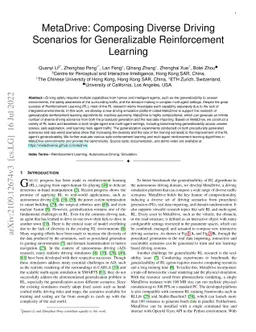 MetaDrive: Composing Diverse Driving Scenarios for Generalizable
  Reinforcement Learning