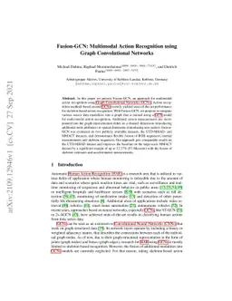 Fusion-GCN: Multimodal Action Recognition using Graph Convolutional
  Networks