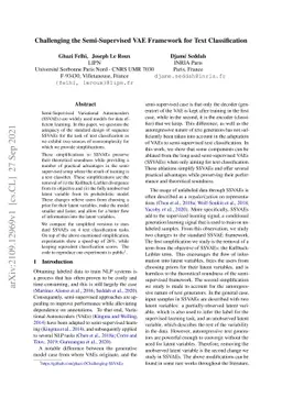 Challenging the Semi-Supervised VAE Framework for Text Classification