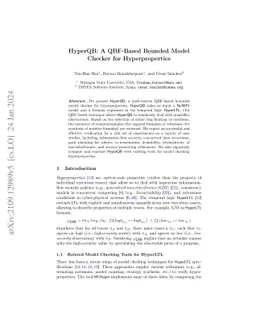 HyperQB: A QBF-Based Bounded Model Checker for Hyperproperties