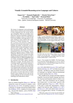Visually Grounded Reasoning across Languages and Cultures