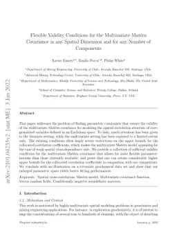 Flexible Validity Conditions for the Multivariate Matérn Covariance in
  any Spatial Dimension and for any Number of Components