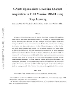 CAnet: Uplink-aided Downlink Channel Acquisition in FDD Massive MIMO
  using Deep Learning