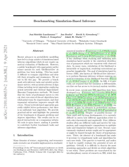 Benchmarking Simulation-Based Inference
