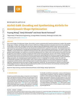 Airfoil GAN: Encoding and Synthesizing Airfoils for Aerodynamic Shape
  Optimization
