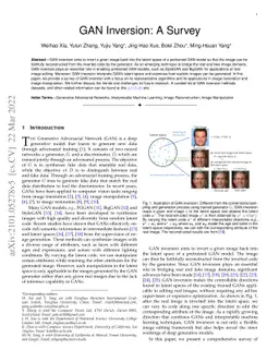 GAN Inversion: A Survey