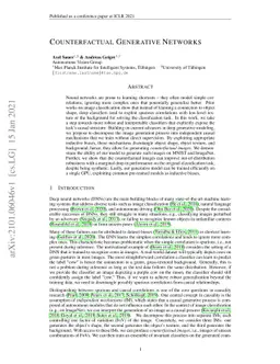 Counterfactual Generative Networks