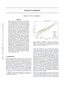 Dynamic Normalization