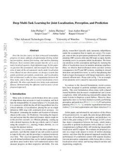 Deep Multi-Task Learning for Joint Localization, Perception, and
  Prediction