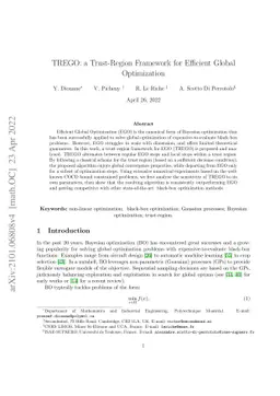 TREGO: a Trust-Region Framework for Efficient Global Optimization