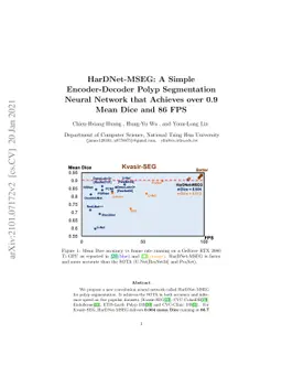 HarDNet-MSEG: A Simple Encoder-Decoder Polyp Segmentation Neural Network
  that Achieves over 0.9 Mean Dice and 86 FPS