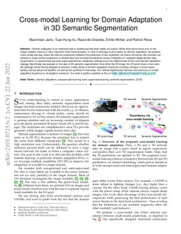 Cross-modal Learning for Domain Adaptation in 3D Semantic Segmentation