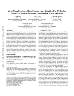 Viral Visualizations: How Coronavirus Skeptics Use Orthodox Data
  Practices to Promote Unorthodox Science Online