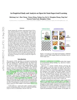 An Empirical Study and Analysis on Open-Set Semi-Supervised Learning